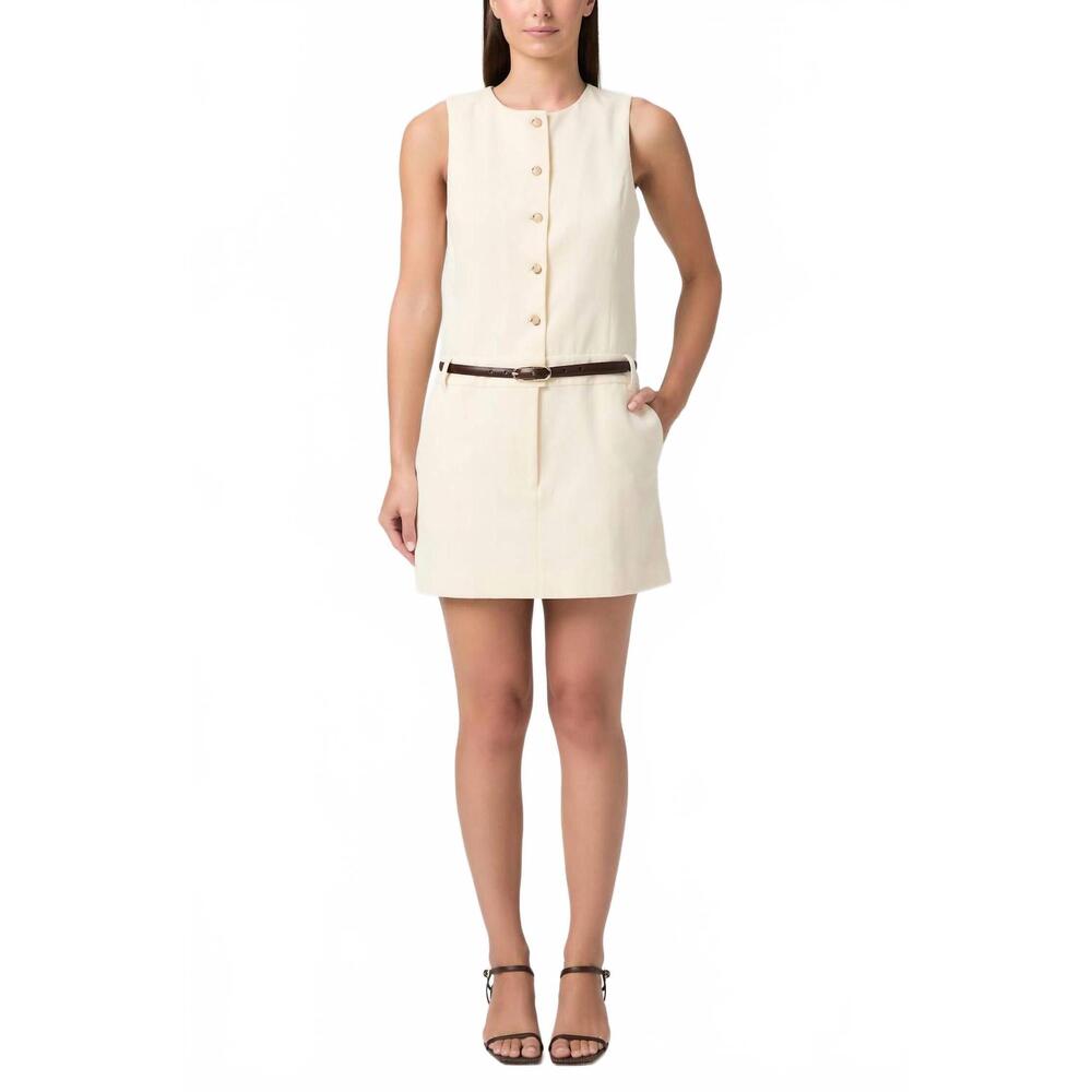 NEW PAIGE women's soho dress in bone